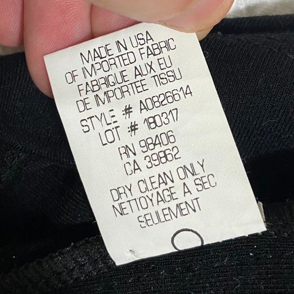 Size 2 Black and Leather Theory Dress - Picture 10 of 11